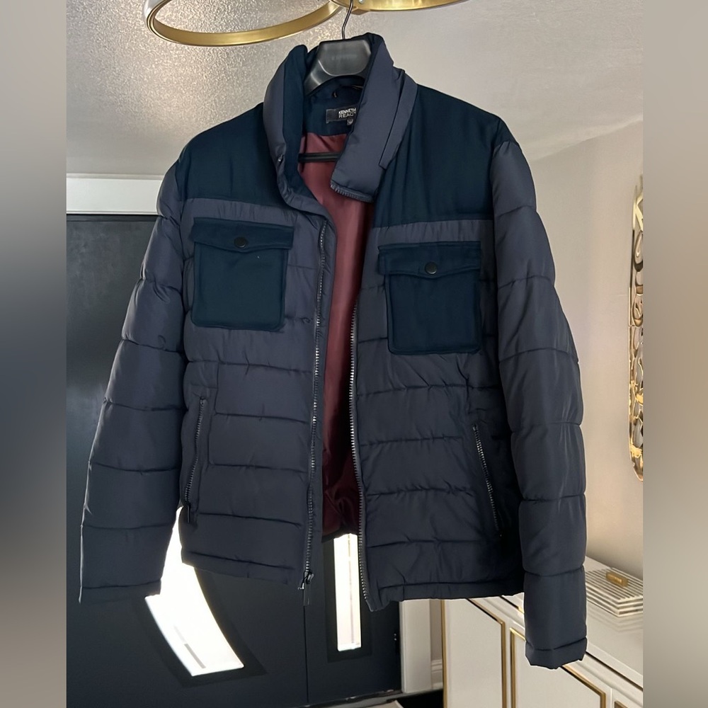 Kenneth Cole navy jacket
